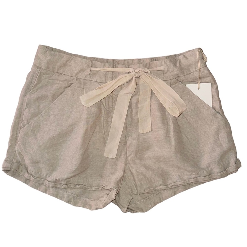 wilfred allegra linen shorts